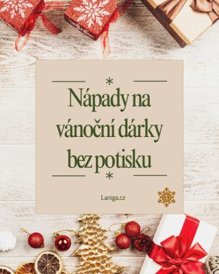 Hledáš vánoční dárek, který potěší hned na první pohled – i bez potisku? 🎄✨ U nás v Lanize najdeš spoustu stylových a...