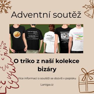 ADVENTNÍ SOUTĚŽ O TRIKO Z KOLEKCE BIZÁRY ✨ Jak se zapojit? Do komentáře napiš které triko z kolekce Bizáry bys vybral/a a...