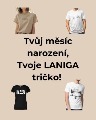 👀 Měsíc Tvého narození = Tvoje LANIGA tričko! 👕👚 ↪ Všechny motivy a plno dalších najdeš na našem e-shopu Laniga.cz #měsíc...